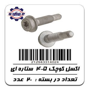 پیچ اکسل کوچک 405 ( ستاره ای )