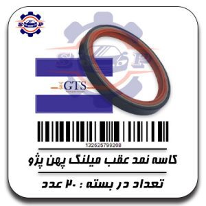 کاسه نمد عقب میلنگ پهن پژو